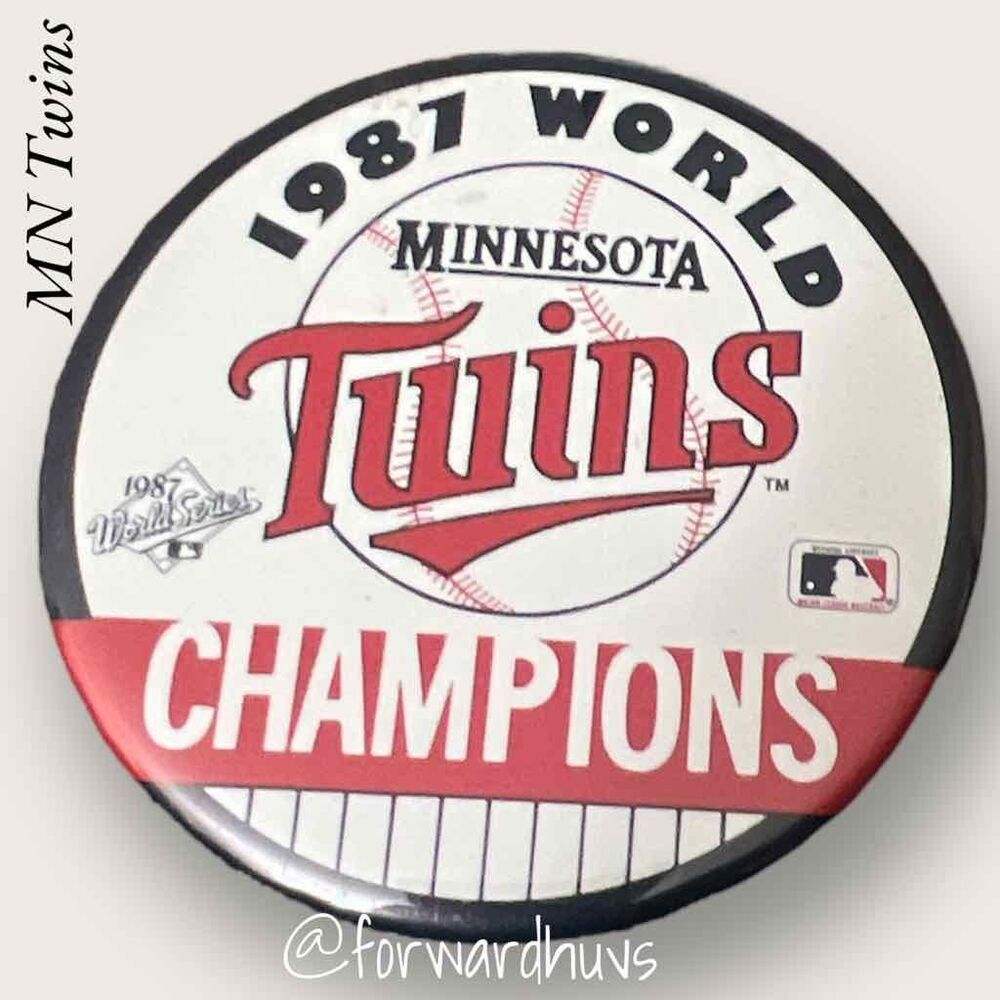 1987 World Champions MN Twins Pin